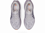 Asics Novablasto 3 Zapatillas Blancas y Azules para Correr - Image 6