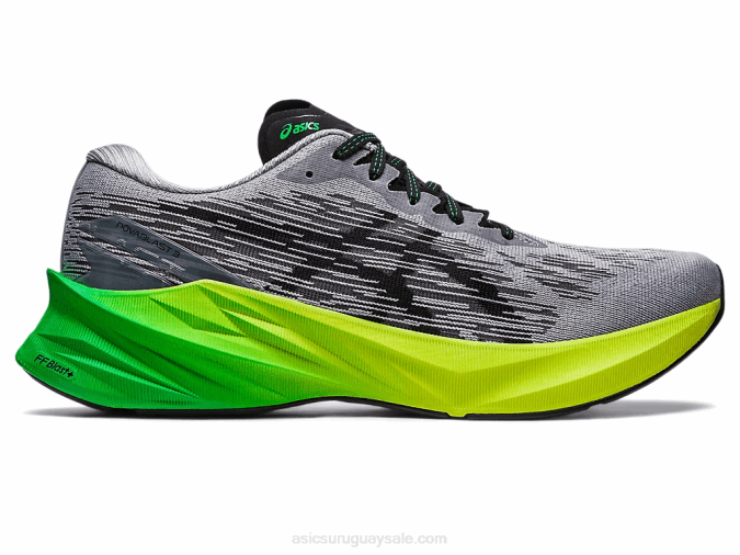 Asics Novablasto 3 Zapatillas de Correr Yeso Negro - Image 1