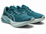 Asics novablasto 3 zapatillas de running pino brumoso azul humo - Image 2
