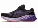 Asics Novablasto 3 Zapatillas Negro Púrpura Polvoriento Confort y Estilo - Image 4