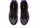 Asics Novablasto 3 Zapatillas Negro Púrpura Polvoriento Confort y Estilo - Image 6