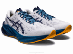 Asics Novablasto 3 Zapatillas Océano Blanco Profundo Rendimiento Deportivo - Image 2