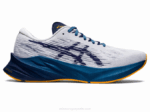 Asics Novablasto 3 Zapatillas Océano Blanco Profundo Rendimiento Deportivo