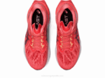 Asics Novablasto 3 Zapatillas Papaya Púrpura Polvoriento Comodidad y Estilo - Image 6