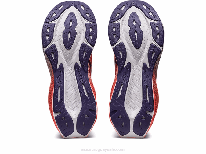 Asics Novablasto 3 Zapatillas Papaya Púrpura Polvoriento Comodidad y Estilo - Image 7