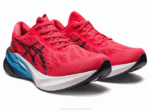 Asics Novablasto 3 Zapatillas Rojo Eléctrico y Medianoche - Image 2