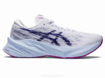 Asics Novablasto 3 Zapatillas Running Blanco Azul Marino