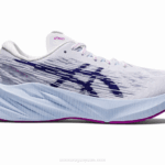 Asics Novablasto 3 Zapatillas Running Blanco Azul Marino