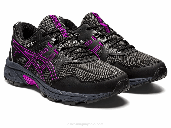 Asics Orquídea Negra Gel 8 Zapatillas de Correr Estilo Moderno - Image 2