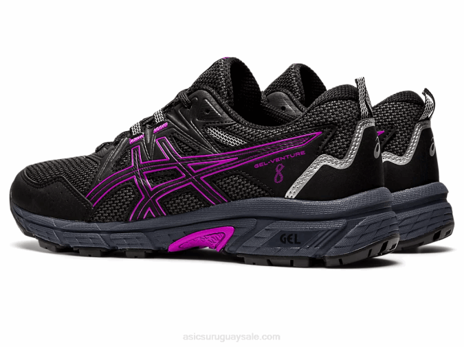 Asics Orquídea Negra Gel 8 Zapatillas de Correr Estilo Moderno - Image 3