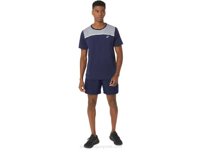 Asics pantalón corto 2.0 pr lyte hombre 7 pulgadas azul moderno - Image 3