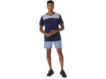 Asics pantalón corto 2.0 pr lyte hombre azul acero nagashi rendimiento y comodidad