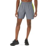 Asics pantalón corto 2.0 pr lyte hombre yeso ralladura lima