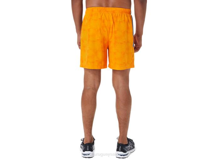 Asics pantalón corto 5 pulgadas lyte hombre tinte ámbar estilo y confort - Image 2