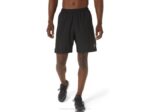 Asics pantalón corto 7 en 2 en 1 negro rendimiento y perforado