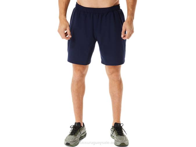 Asics pantalón corto 7 pulgadas hombre medianoche estilo y comodidad - Image 1