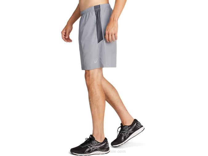 Asics pantalón corto 7 pulgadas hombre sheet rock gris estiloso - Image 3