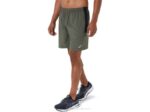 Asics pantalón corto 7 pulgadas hombre verde htr negro estilo y confort - Image 3