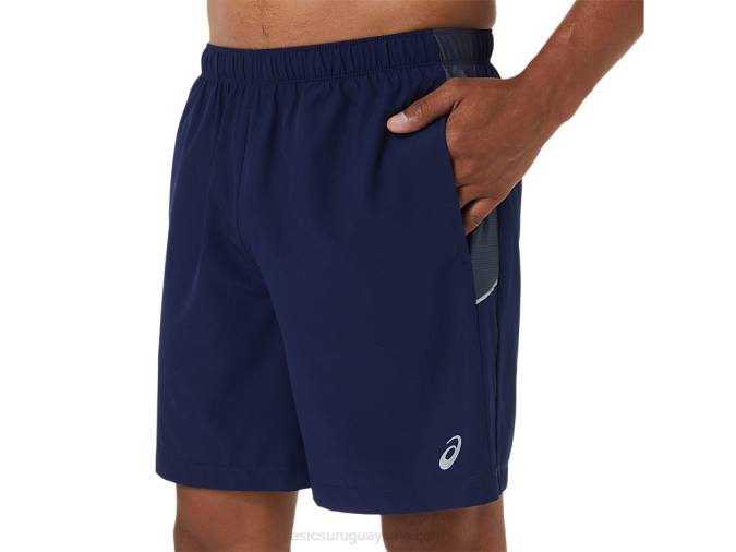 Asics pantalón corto 7 pulgadas pr lyte hombre gris deportivo - Image 4