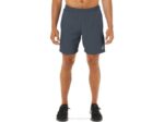 Asics pantalón corto de 7 pulgadas pr lyte hombre azul metrópolis estilo deportivo
