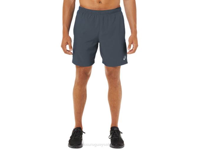 Asics pantalón corto de 7 pulgadas pr lyte hombre azul metrópolis estilo deportivo - Image 1