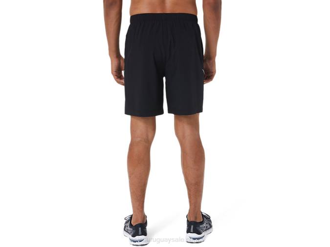 Asics pantalón corto de 7 pulgadas rendimiento negro para hombre - Image 2