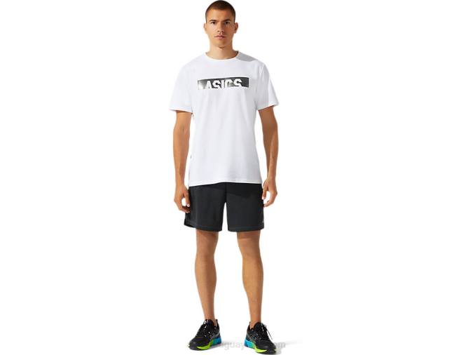 Asics pantalón corto de entrenamiento 7 pulgadas hombre gris oscuro cómodo y ligero - Image 2