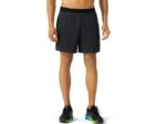 Asics pantalón corto de entrenamiento 7 pulgadas hombre gris oscuro cómodo y ligero