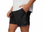 Asics pantalón corto de entrenamiento 7 pulgadas rendimiento negro - Image 3