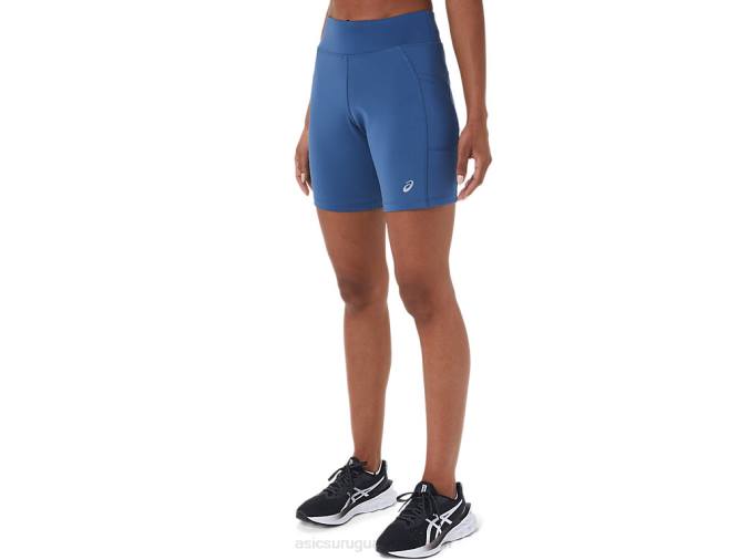 Asics pantalón corto de punto 7 pulgadas mujer gran tiburón cómodo y deportivo - Image 3