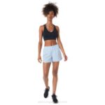 Asics pantalón corto de running 4 pulgadas mujer cielo suave
