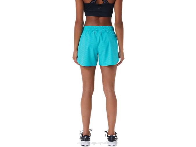 Asics pantalón corto de running 4 pulgadas mujer color vidrio de mar - Image 2