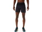 Asics pantalón corto fujitrail hombre rendimiento negro ligero y cómodo
