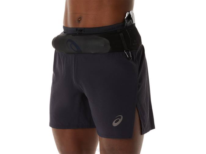 Asics pantalón corto fujitrail hombre rendimiento negro ligero y cómodo - Image 5