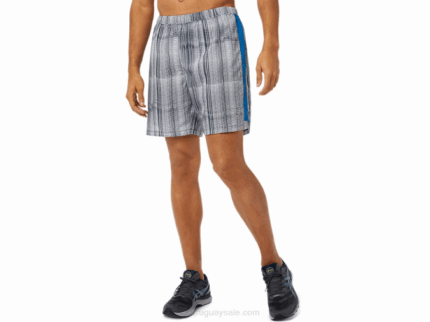 Asics pantalón corto gráfico listo para usar azul francés lake drive