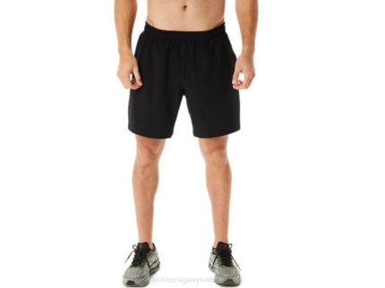 Asics pantalón corto hombre 7 pulgadas rendimiento negro