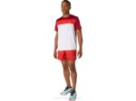 Asics pantalón corto kasane hombre rojo eléctrico burdeos estilo y comodidad - Image 2