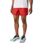 Asics pantalón corto kasane hombre rojo eléctrico burdeos estilo y comodidad