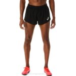 Asics pantalón corto ligero actibreeze hombre negro rendimiento