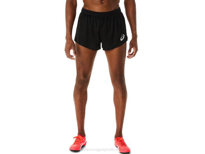 Asics pantalón corto ligero actibreeze hombre negro rendimiento - Image 1