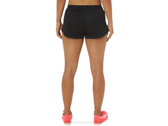 Asics pantalón corto ligero actibreeze mujer negro estilo y comodidad - Image 2