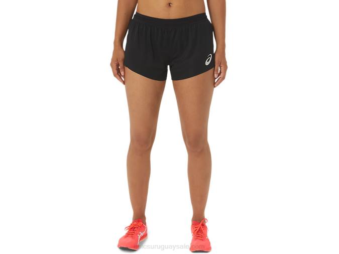 Asics pantalón corto ligero actibreeze mujer negro estilo y comodidad - Image 1