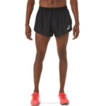 Asics pantalón corto ligero actibreeze rendimiento negro para hombre