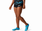 Asics pantalón corto ligero mujer rendimiento negro estiloso - Image 2