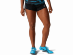 Asics pantalón corto ligero mujer rendimiento negro estiloso
