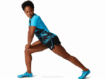 Asics pantalón corto ligero mujer rendimiento negro estiloso - Image 4