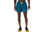 Asics pantalón corto logo fujitrail hombre verde azulado amarillo dorado