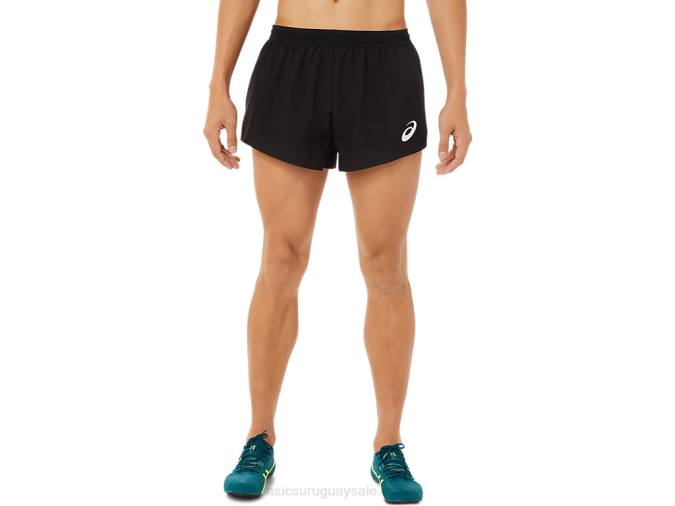 Asics pantalón corto malla ligera rendimiento negro para hombre - Image 1