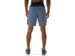 Asics pantalón corto mezclador 9 pulgadas hombre azul acero con estilo - Image 2