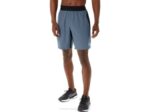 Asics pantalón corto mezclador 9 pulgadas hombre azul acero con estilo